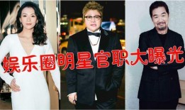 娱乐圈大爆料有哪些,揭秘明星背后的惊人真相