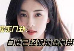 娱乐八卦最新爆料白鹿热,娱乐圈新晋女神白鹿，热度飙升背后的秘密